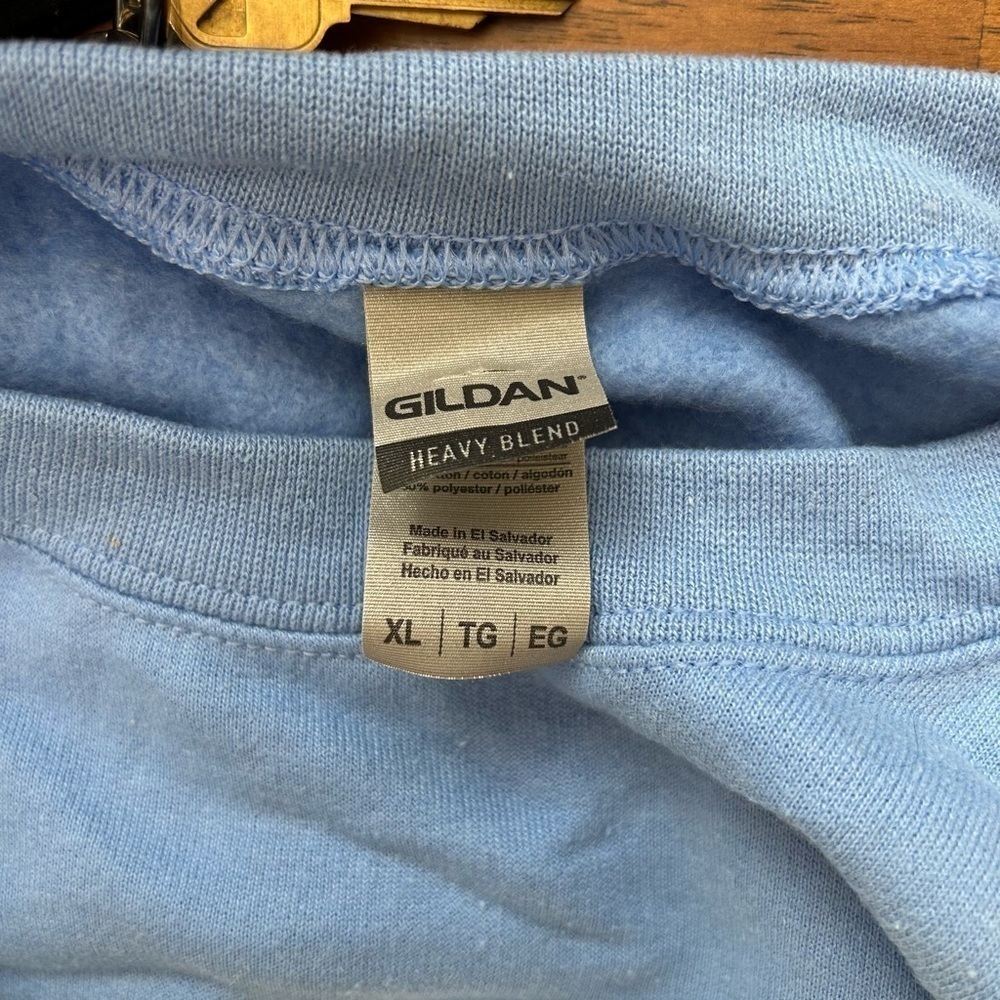 Purdue Arch Crewnecks Blue and White Unisex Size XL - Picture 3 of 3